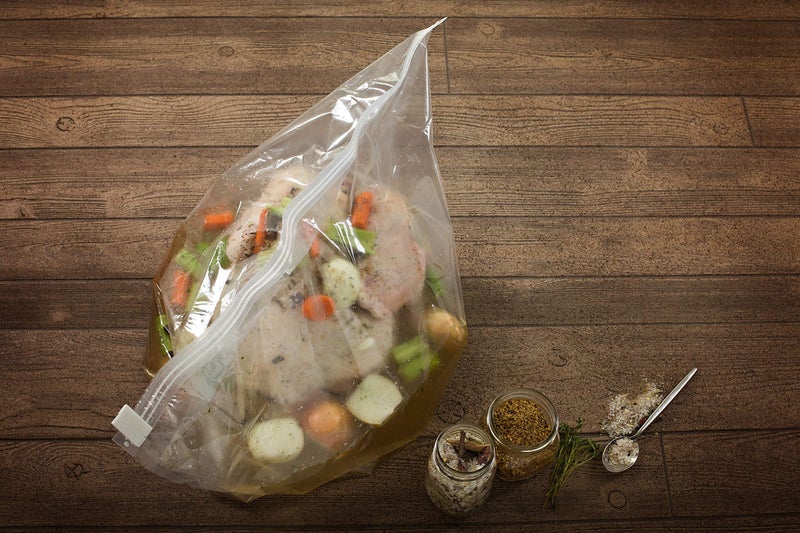 PBKay Large Turkey Brine Bags Heavy Duty for Turkey or Ham XL, 2 pack, with Cooking Twine - Image 4